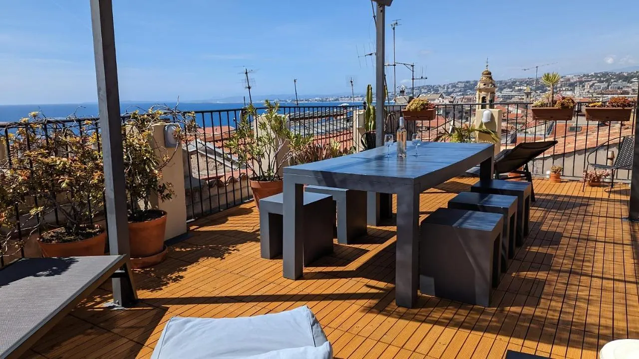 Le Chateau - The Most Beautiful Sight In Old Town, Private Terrace Nice France