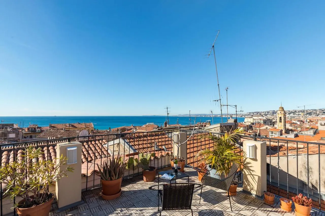 Apartment Le Chateau - The Most Beautiful Sight In Old Town, Private Terrace Nice