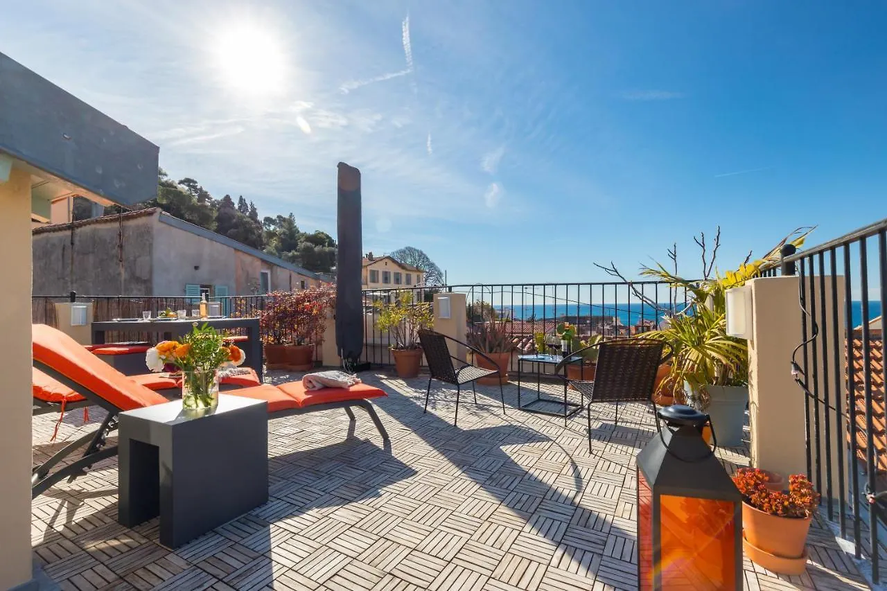 Le Chateau - The Most Beautiful Sight In Old Town, Private Terrace Nice France