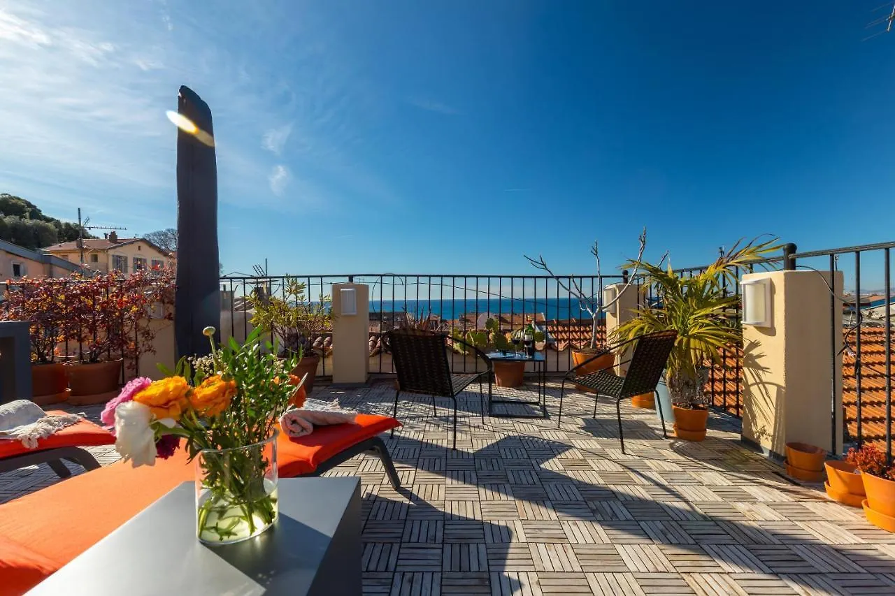 Apartment Le Chateau - The Most Beautiful Sight In Old Town, Private Terrace Nice